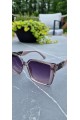 Sonnenbrille - braunes Design