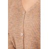 Помаранчево-коричневий светр