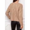 Помаранчево-коричневий светр