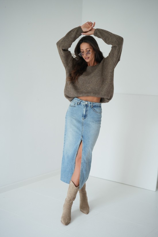 Hellbrauner Pullover