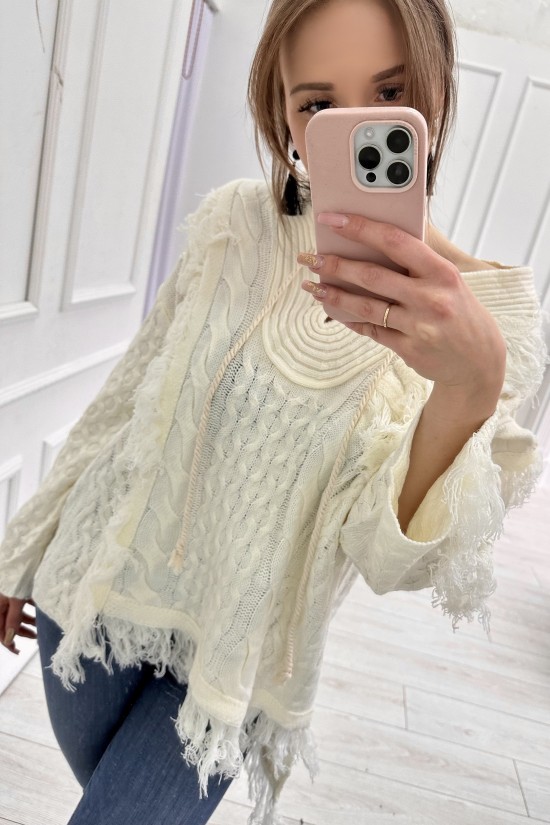 Boho-Pullover-Tunika