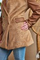 Elegante Jacke mit Gürtel