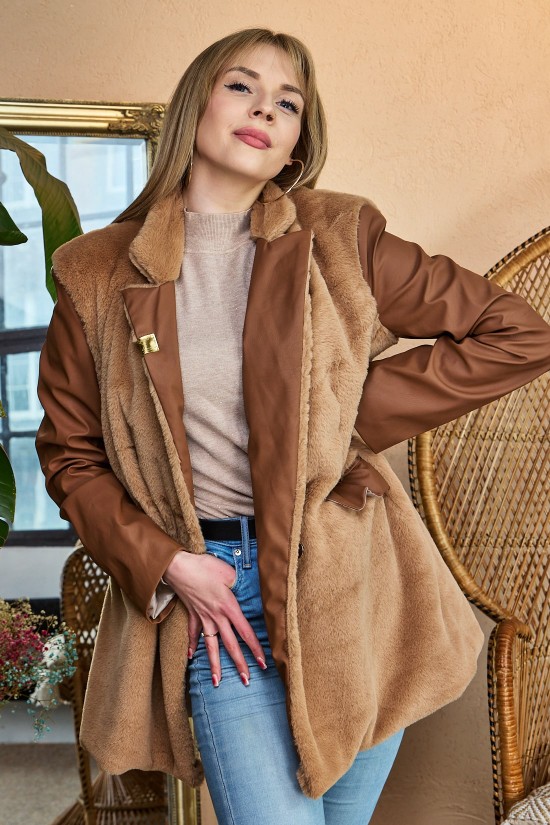 Elegante Jacke mit Gürtel