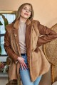 Elegante Jacke mit Gürtel